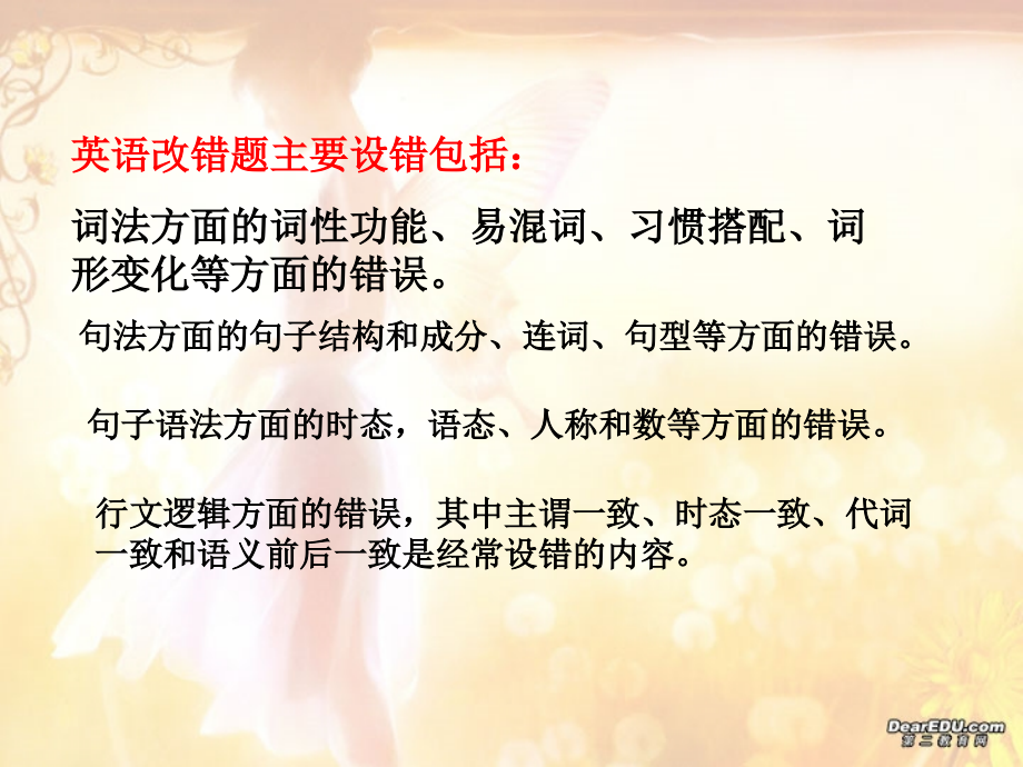高三英语 把握命题热点做好短文改错 新课标 人教版 课件.ppt_第2页