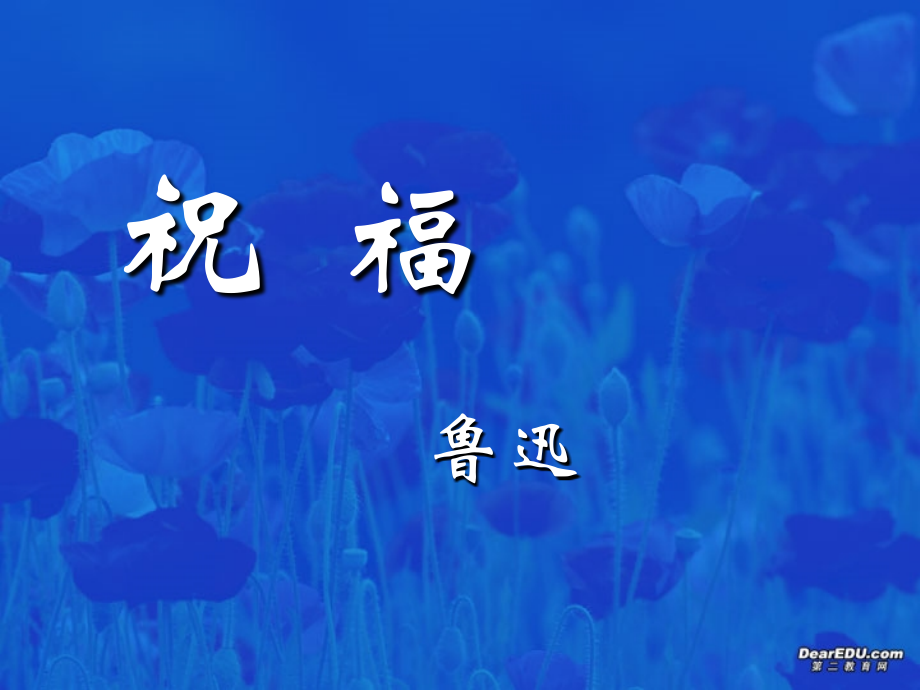 高一语文第一单元祝福课件2 新课标 课件.ppt_第2页