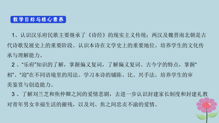 高中语文第2单元第6课孔雀东南飞课件新人教版必修2 课件.ppt_第2页