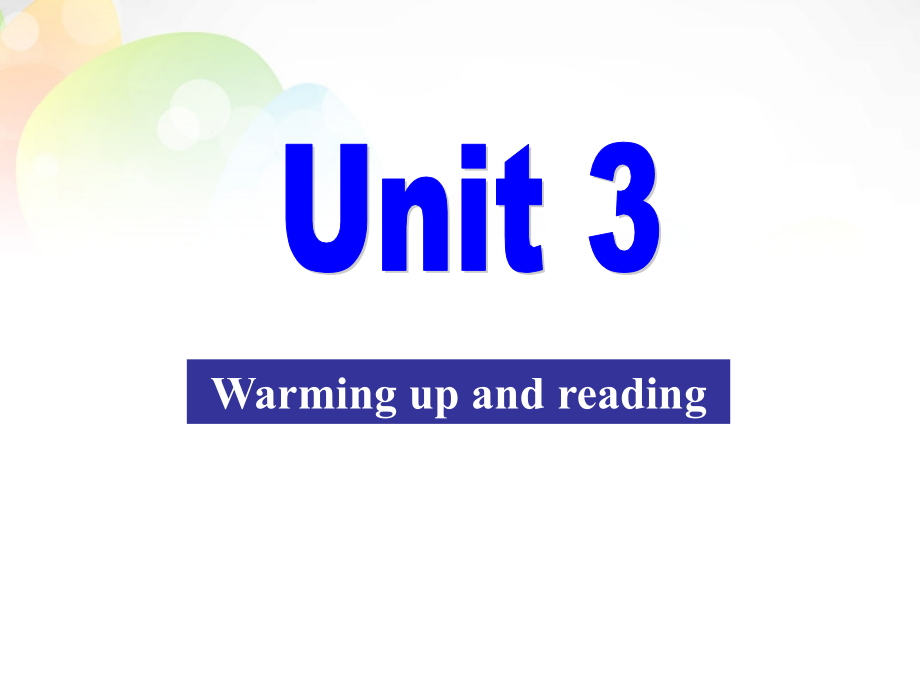 高中英语(Unit3 Inventors and inventions Warming up and reading)课件 新人教版选修8 课件.ppt_第1页