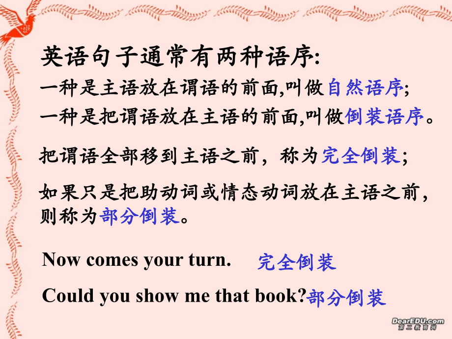Grammarinversion-2-shshi 高二英语复习课件[整理二套]新课标 人教版 高二英语复习课件[整理二套]新课标 人教版.ppt_第2页
