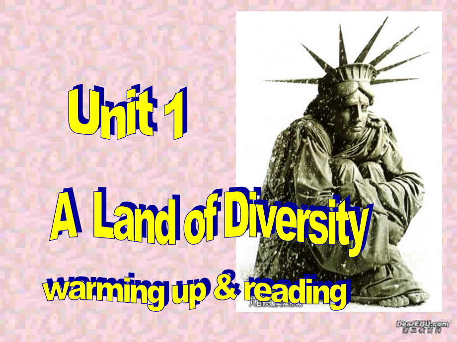 Unit1 A Land Of Diversity warming up & reading 人教版 课件.ppt_第1页