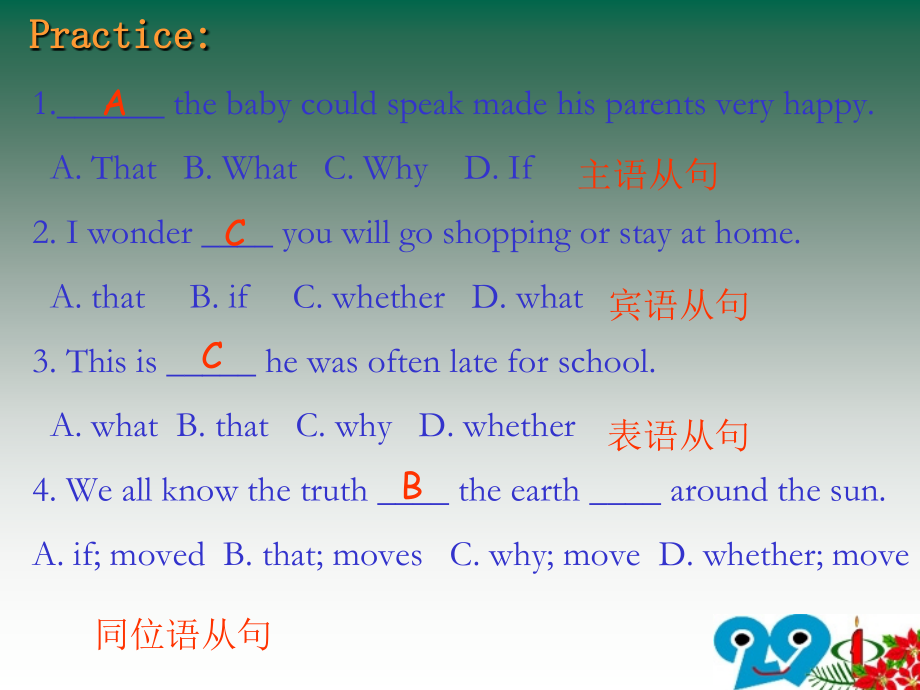 高中英语Unit 1 the world of our senses 名词性从句ppt 课件.ppt_第2页