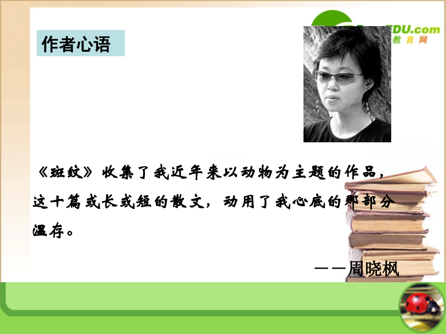 高中语文：(斑纹)课件苏教版必修5 课件.ppt_第2页