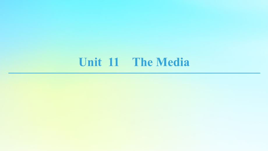 高中英语 Unit 11 The Media Section Ⅰ ReadingⅠ Warm upLesson 1课件 北师大版必修4 课件.ppt_第1页