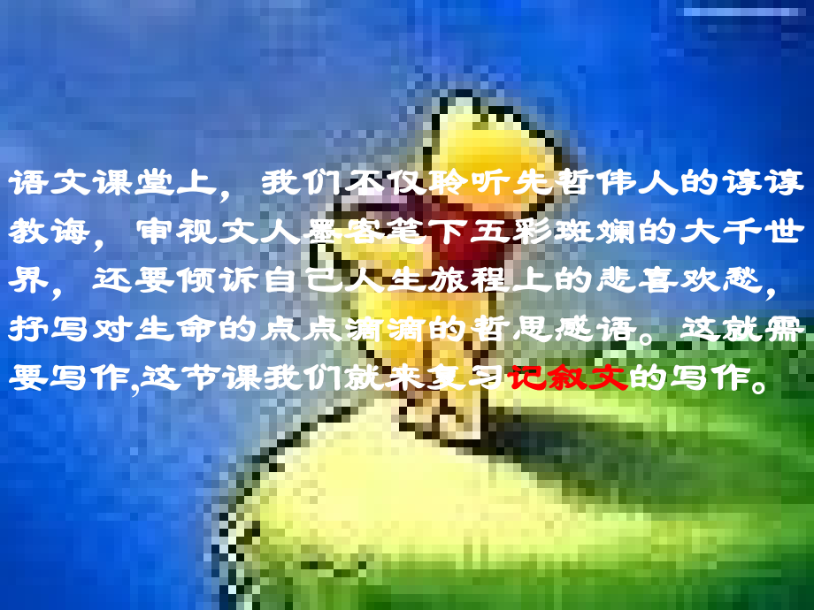 中考语文复习课件 作文审题 课件.ppt_第1页