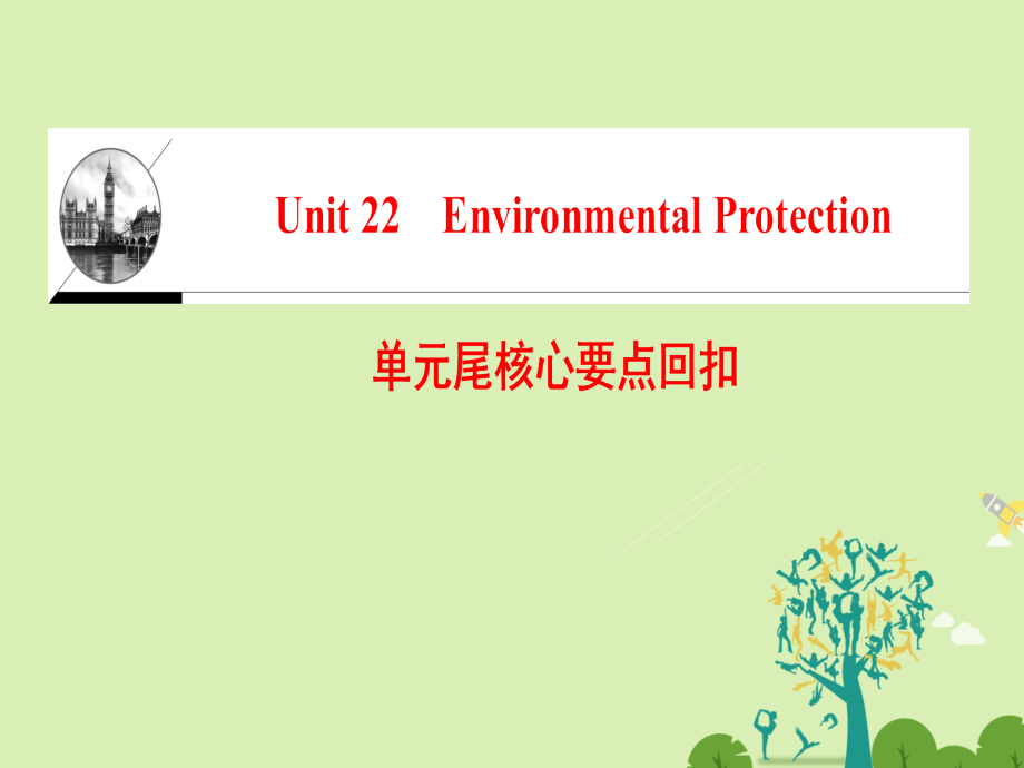 英语 Unit 22 Environmental Protection核心要点回扣课件 北师大版选修8 课件.ppt_第1页