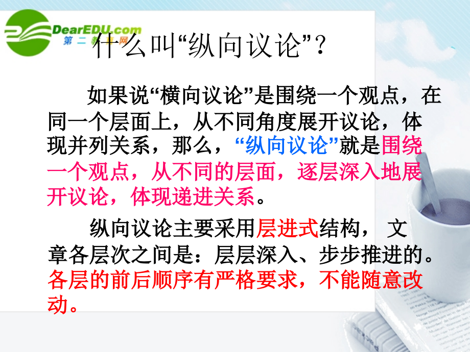 高中语文 作文指导纵向议论课件 新人教版 课件.ppt_第2页