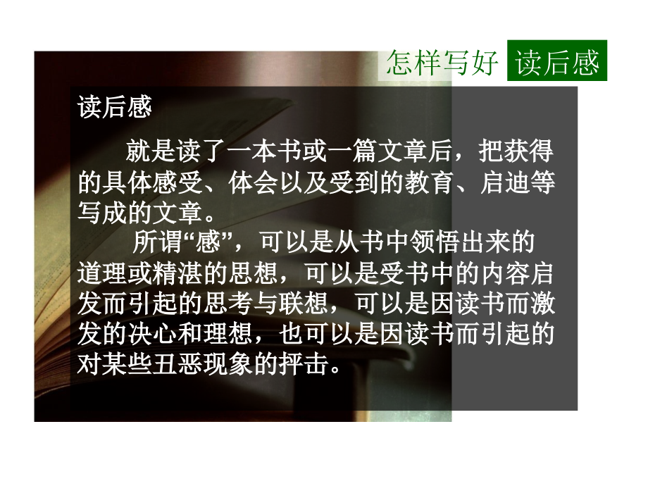 《怎样写好读后感》课件.ppt_第2页