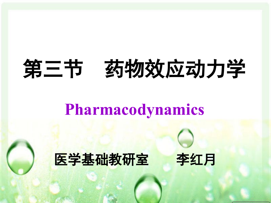 药效动力学.ppt_第1页