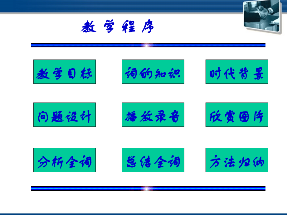 高中语文(沁园春·长沙) 课件5 北京版选修2 课件.ppt_第2页