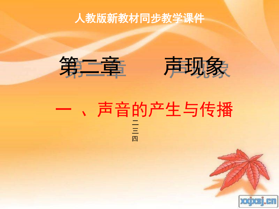 人教版《21声音的产生与传播》+flash课件.ppt_第1页