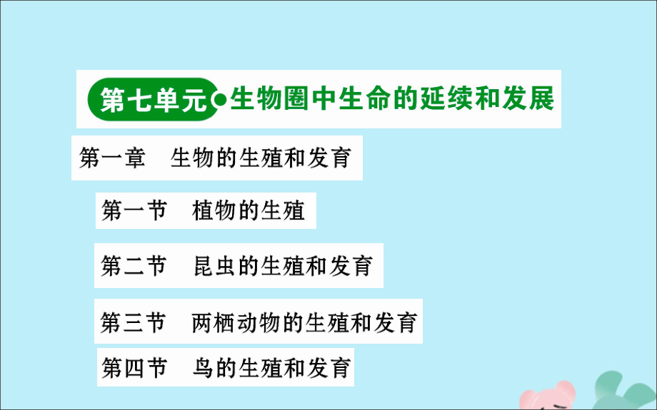 版八年级生物下册 目录素材 (新版)新人教版 素材.ppt_第2页