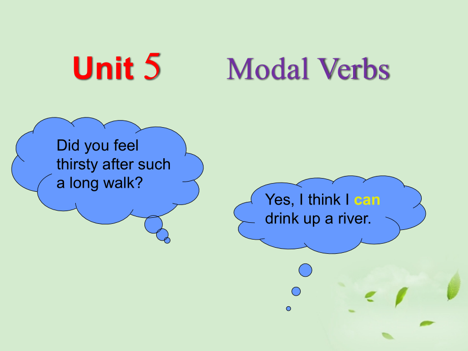 高中英语 模块7 Unit5 Modal Verbs & Exaggeration课件 牛津版 课件.ppt_第1页