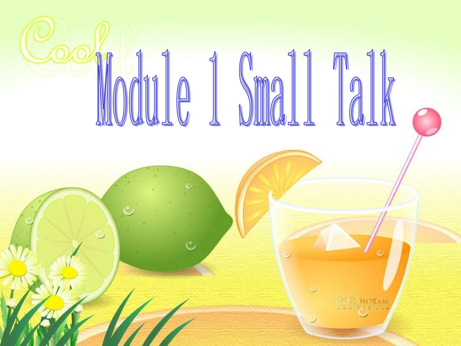 高中英语 Module1(Small Talk)introduction,reading and vocab课件 外研版选修6 课件.ppt_第1页