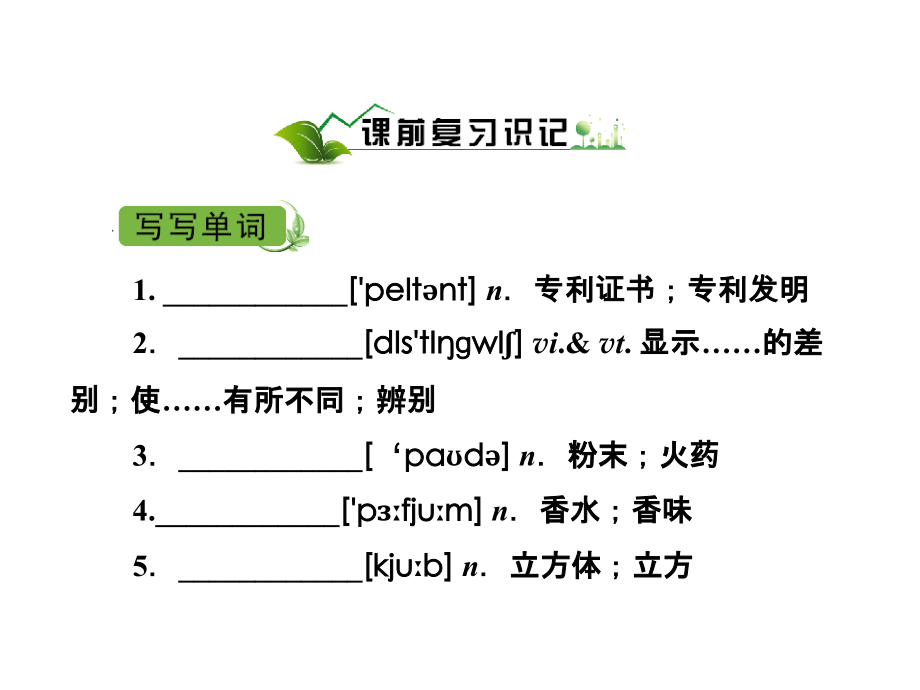 高考英语一轮复习 Unit3 Inventors and inventions课件 新人教版选修8 课件.ppt_第2页