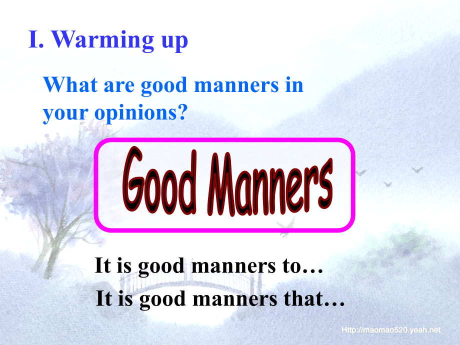 高一英语Unit6 Good mannersthe whole unit新课标 人教版 课件.ppt_第2页