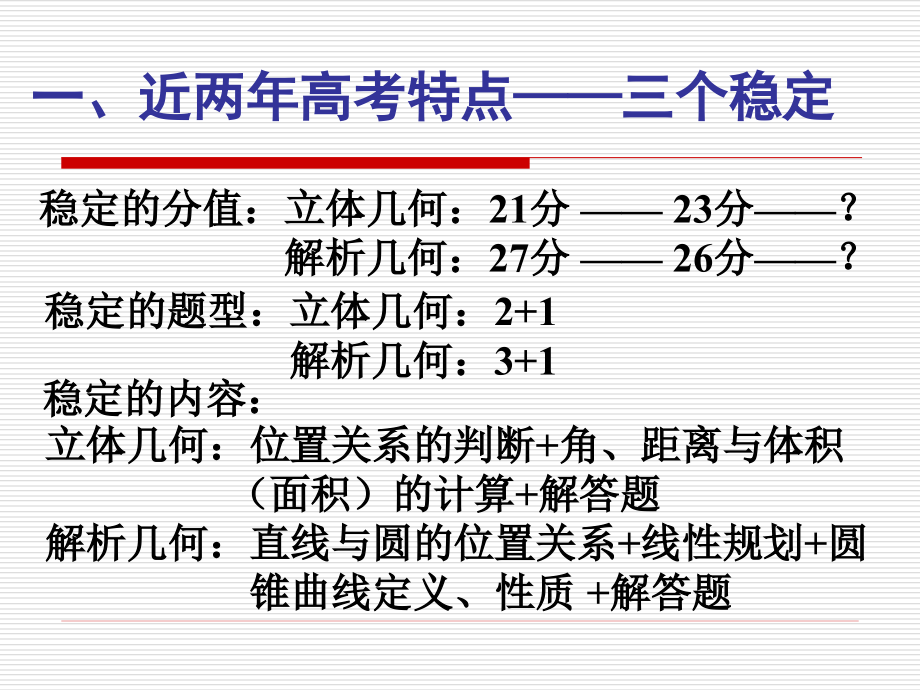 浙江绍兴市高考数学复习研讨资料 人教版 试题.ppt_第2页