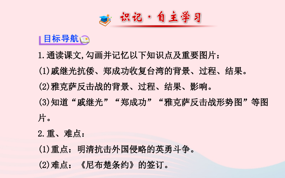 七年级历史下册 第三单元明清帝国的繁盛与近代前夜的危机 第19课 明清抗击外国侵略的英勇斗争课件 北师大版 课件.ppt_第2页
