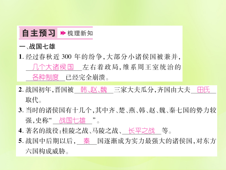 七年级历史上册 第2单元 夏商周时期：早期国家的产生与社会变革 第7课 战国时期的社会变化课件 新人教版 课件.ppt_第2页