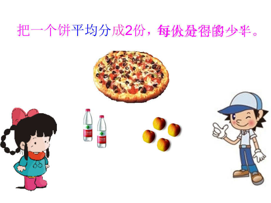 小学数学人教三年级认识几分之一(分数的初步认识)课件.ppt_第2页