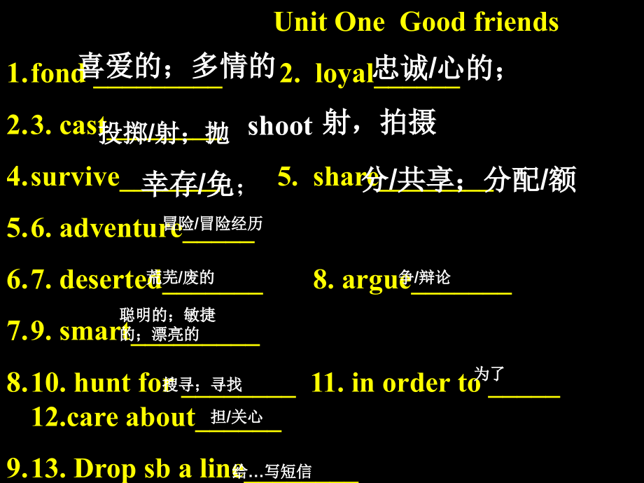 Unit1 Good friends 课件.ppt_第1页