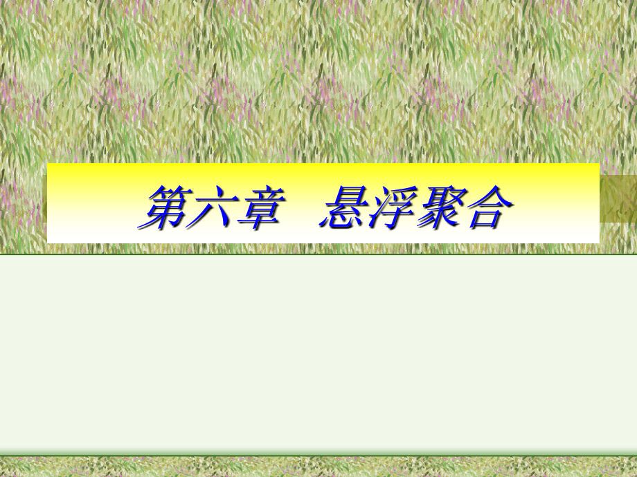 第六章-悬浮聚合课件.ppt_第1页