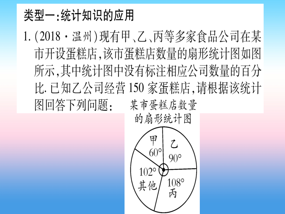 (甘肃专用)中考数学 第二轮 中档题突破 专项突破8 统计与概率作业课件.ppt_第2页