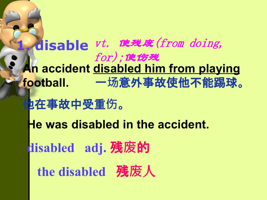 高中英语第二册Unit1 Making a difference--words and expressions2ppt 课件.ppt_第2页