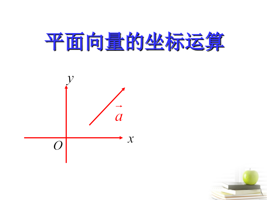 高二数学上册 8.1(向量的坐标表示及其运算)课件二 沪教版 课件.ppt_第1页