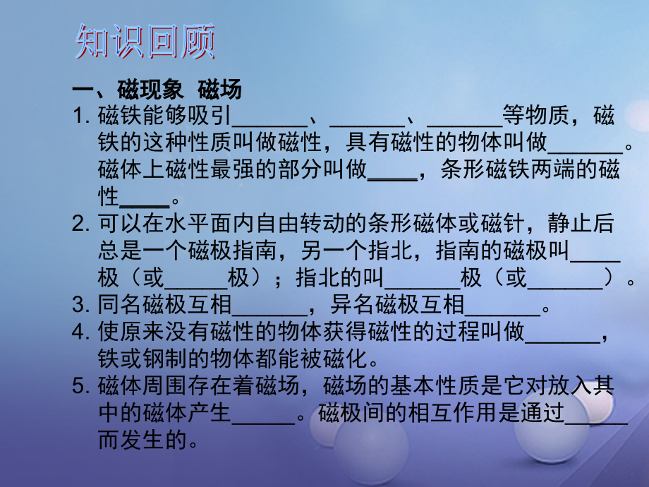 中考物理总复习 第二十一章 电与磁课件.ppt_第2页