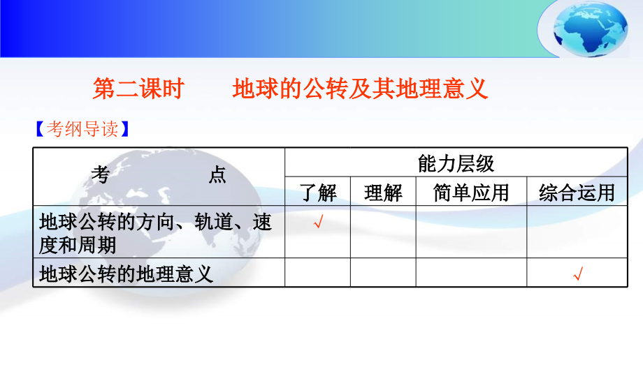 第二讲地球的运动(公转).ppt_第2页