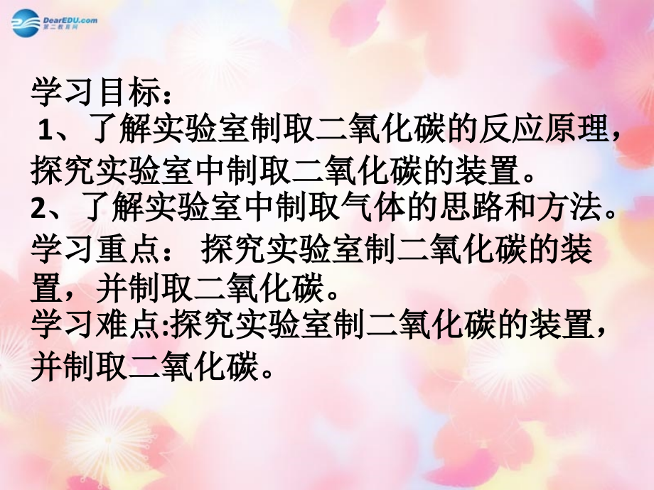 九年级化学上册 第6单元 课题2 二氧化碳制取的研究课件2 (新版)新人教版 课件.ppt_第2页