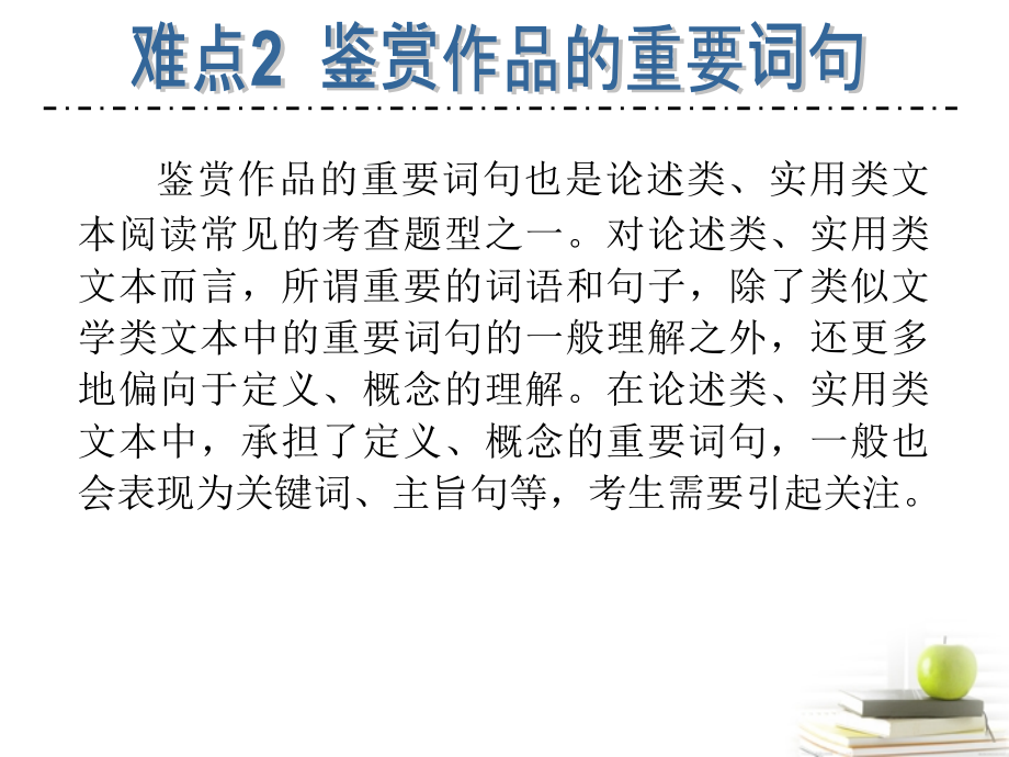 江苏省高考语文二轮总复习专题导练 专题5 难点2 鉴赏作品的重要词句课件课件.ppt_第2页