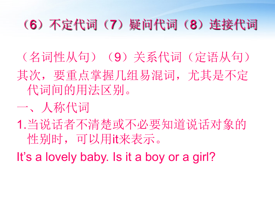 高中英语 专题二代词课件.ppt_第2页