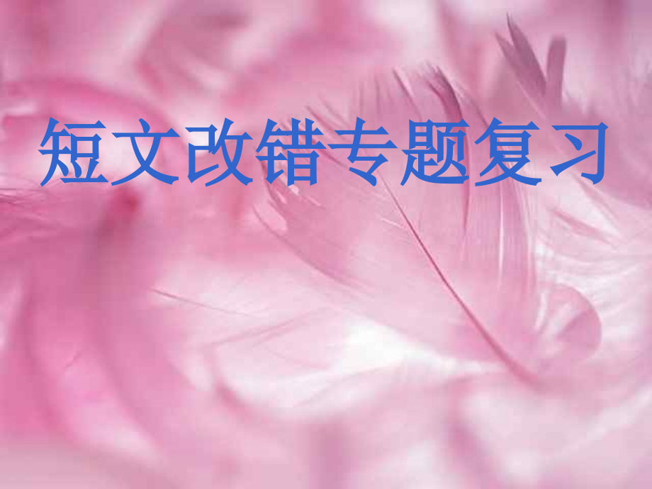 高考英语短文改错-Welcome_to_my_class!.ppt_第2页