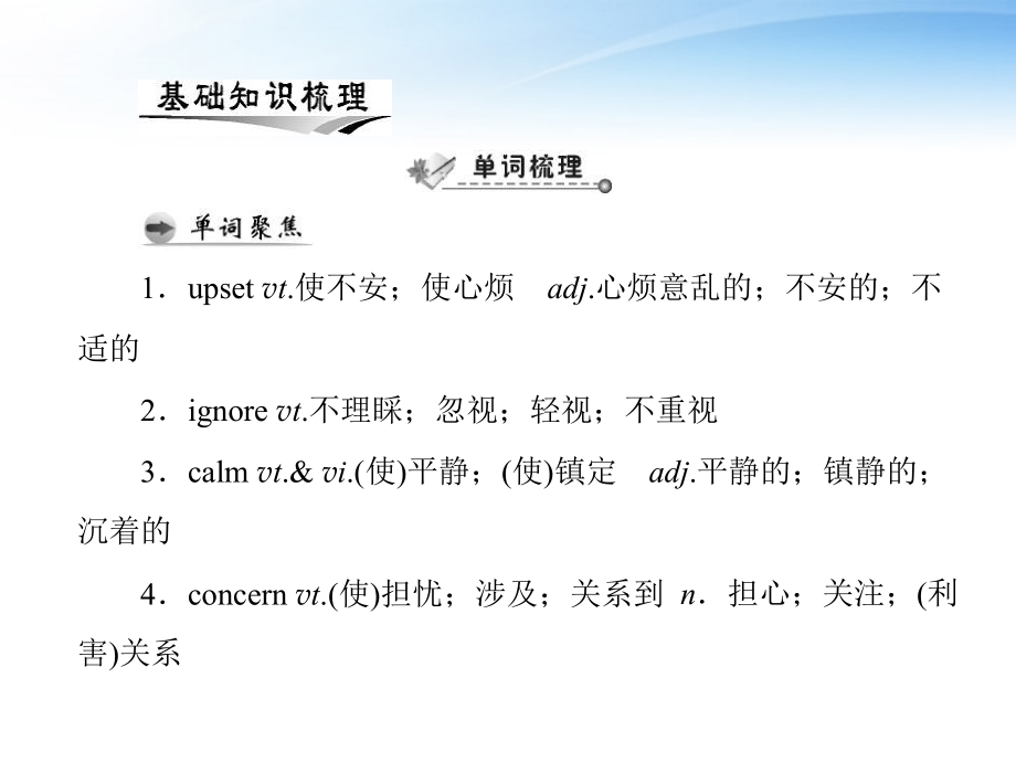 高考英语第一轮 基础知识梳理复习Unit1 Friendship课件 新人教版必修2 课件.ppt_第2页