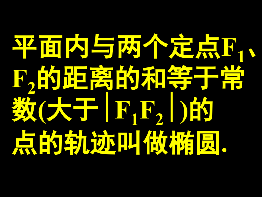椭圆 高二数学椭圆课件 新课标 高二数学椭圆课件 新课标.ppt_第2页