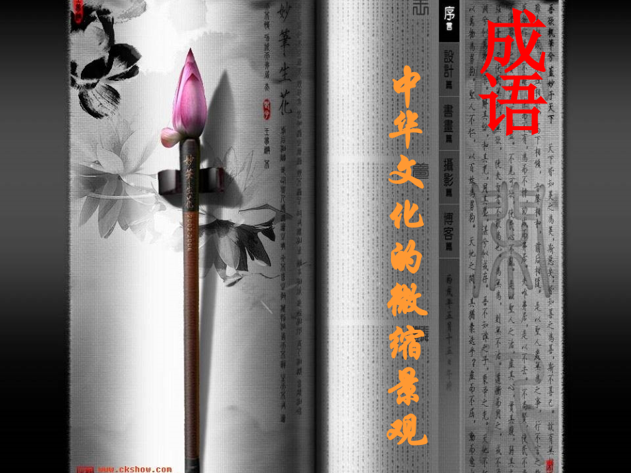 高中语文 表达交流(中华文化的微缩景观)课件 新人教版必修2 课件.ppt_第1页