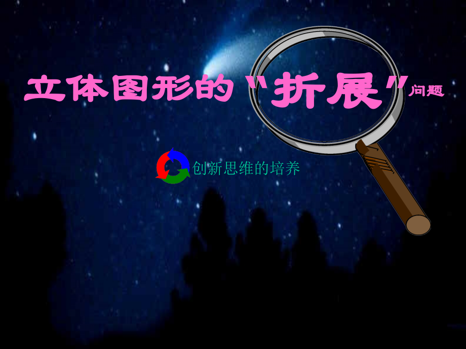 高考数学复习：立体图形的 折展 问题 课件.ppt_第1页