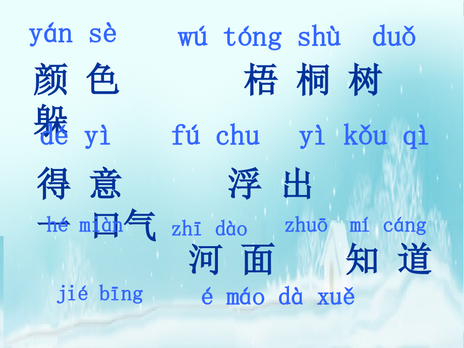 (苏教版)一年级语文上册课件-11北风和小鱼-2.ppt_第2页