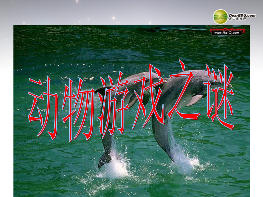 高中语文 动物游戏之谜课件 新人教版必修3 课件.ppt_第1页