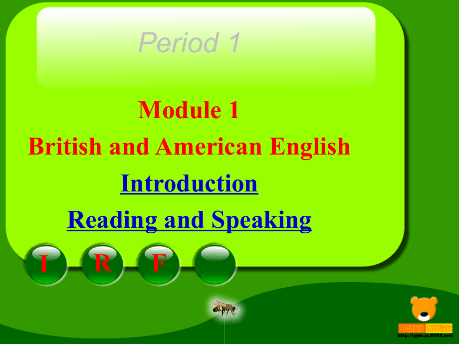 高中英语：module1 (British and American English)课件(2)(外研版必修5) 课件.ppt_第1页