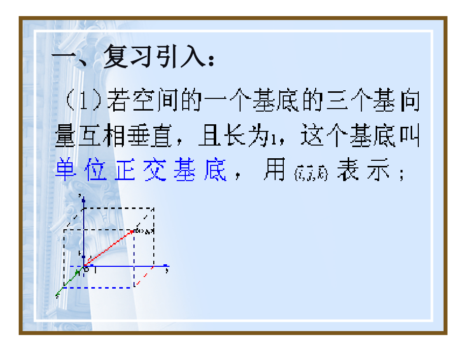 高二数学空间向量坐标运算的综合应用 人教版 课件.ppt_第2页