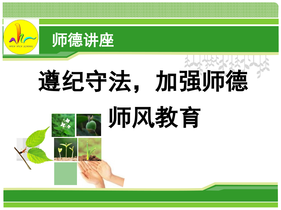 师德师风讲座专题培训课件.ppt_第2页