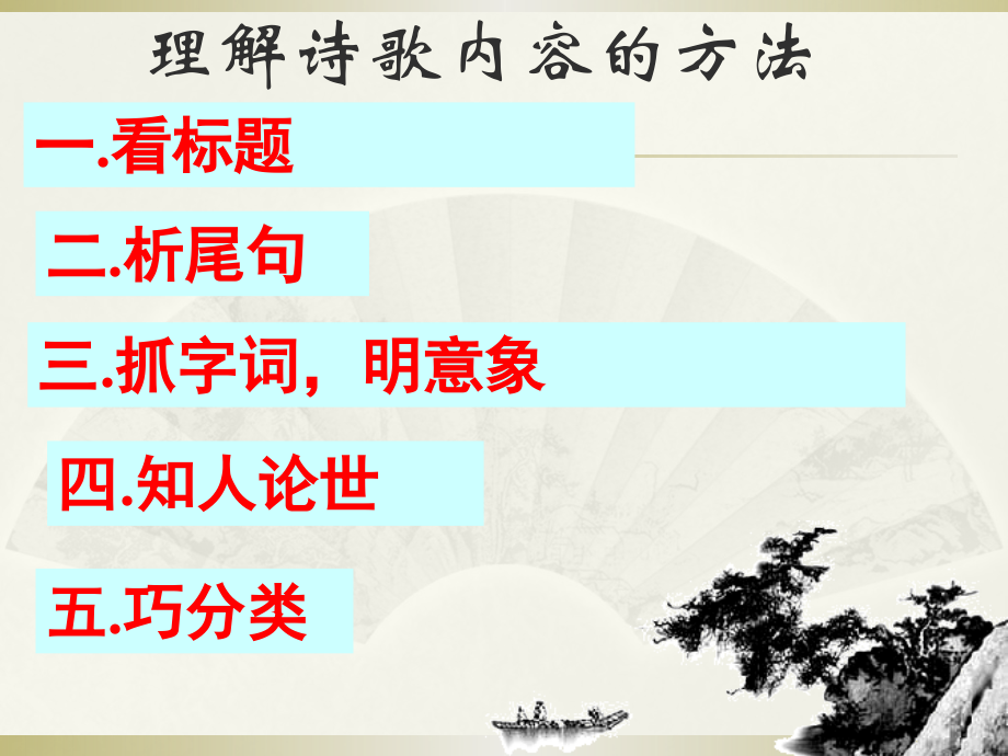 诗歌思想内容鉴赏第一课时(公开课用).pptx_第2页