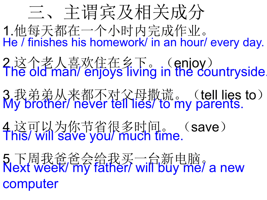 主谓宾及相关成分.ppt_第1页