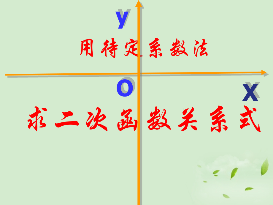 高中数学 223(待定系数法) 课件一 新人教B版必修1 课件.ppt_第1页