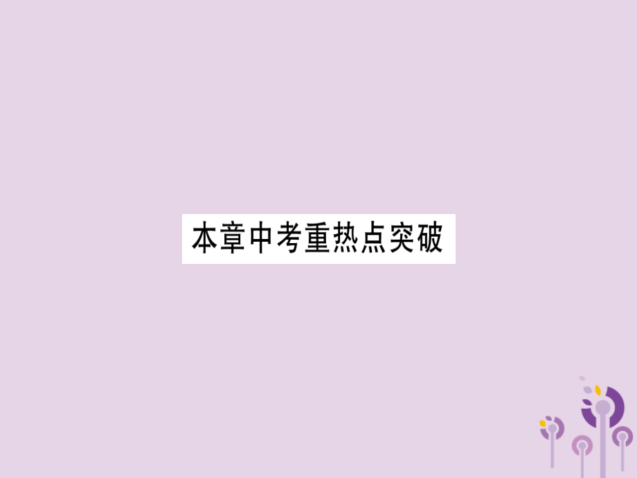 九年级数学上册 第1章 反比例函数本章中考重热点突破作业课件 (新版)湘教版 课件.ppt_第1页