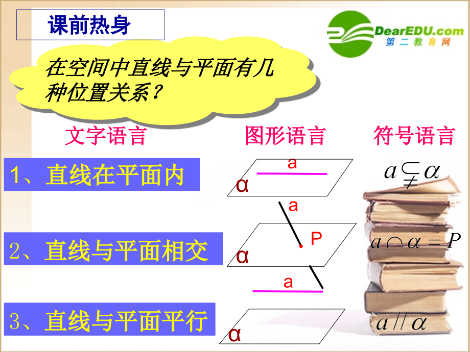 高中数学直线与平面平行的判定定理课件北师大版必修2 课件.ppt_第2页